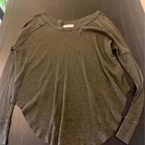 TNA oversized top from Aritzia